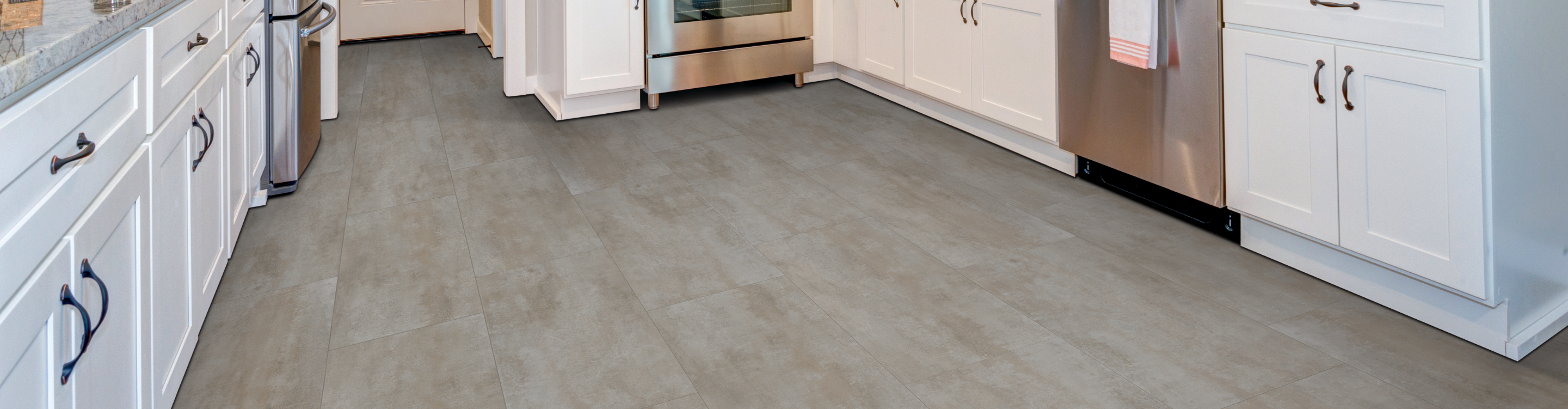 waterproof tile flooring in San Rafael kitchen 